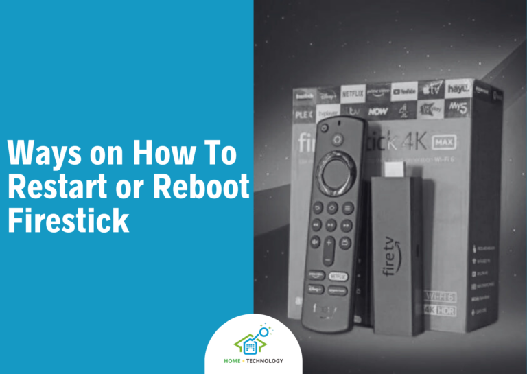 4 Ways on How To Reboot or Restart Firestick