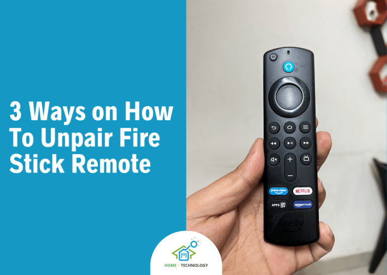 3 Ways on How To Unpair FireStick Remote