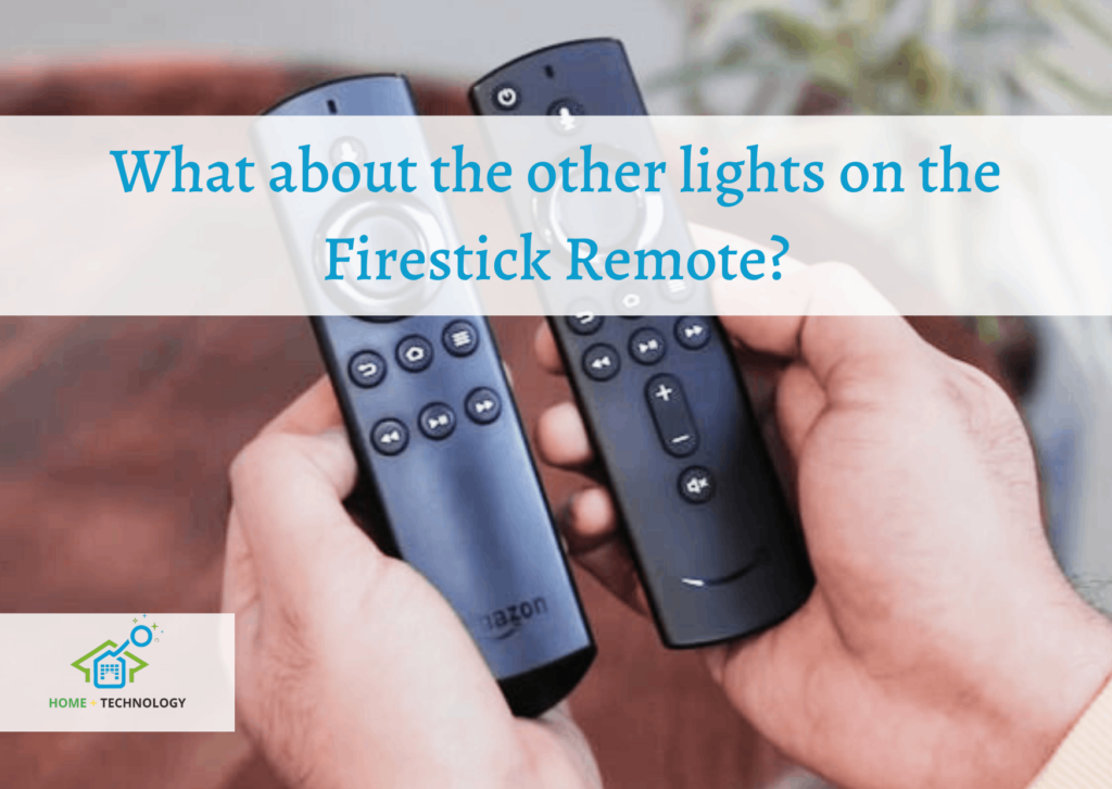 Two hands holding two fire tv remotes.